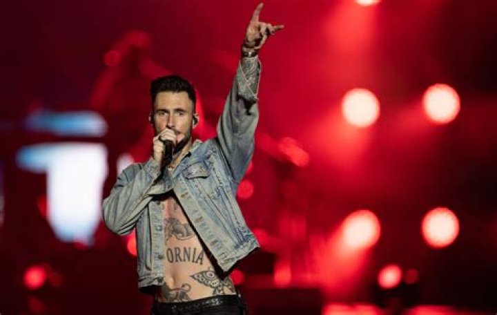 Adam Levine's Hollywood Walk of Fame ceremony
