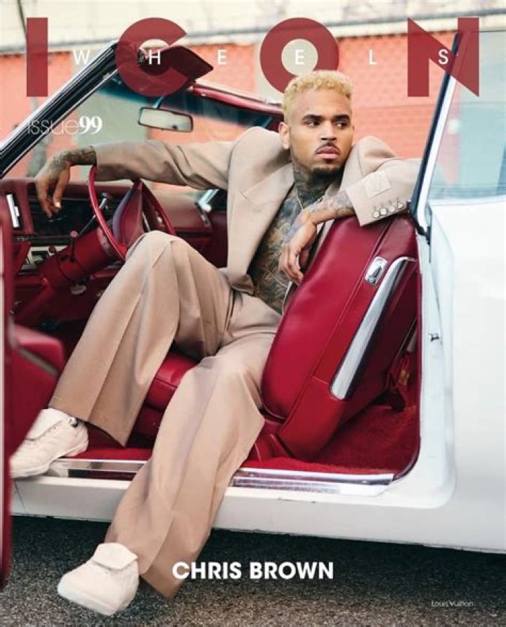 Chris Brown has a cool collection of cars.