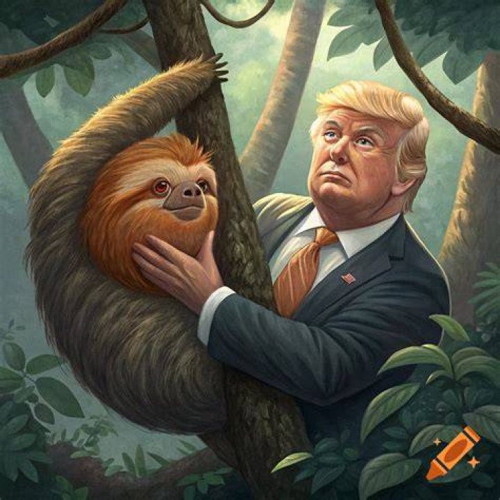 Donald Trump the Sloth