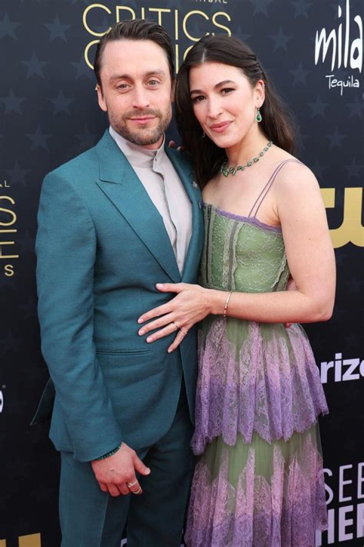 Kieran Culkin, Jazz Charton, and Their Daughter, Kinsey Sioux