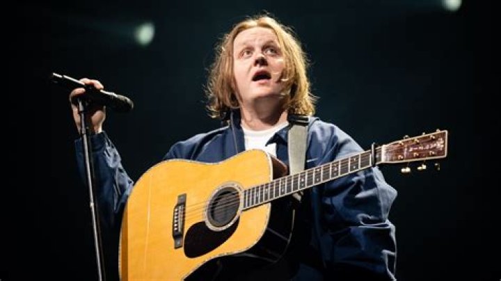 Lewis Capaldi's pet Paddy