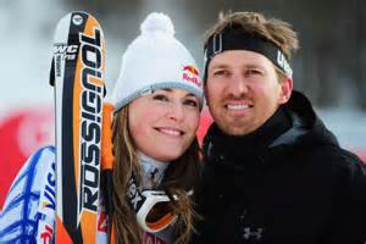 Lindsey Vonn with husband Thomas Vonn