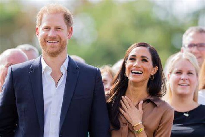 Meghan Markle and Harry in the Oprah interview