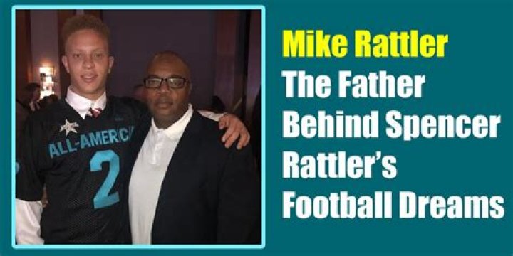 Mike Rattler has been supporting Spencer Rattler since he was young.