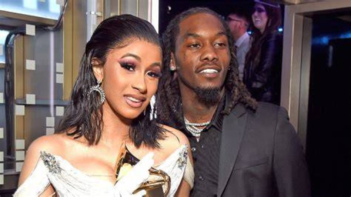 Offset and Cardi B are seen returning to their hotel on July 5, 2023 in Paris, France.