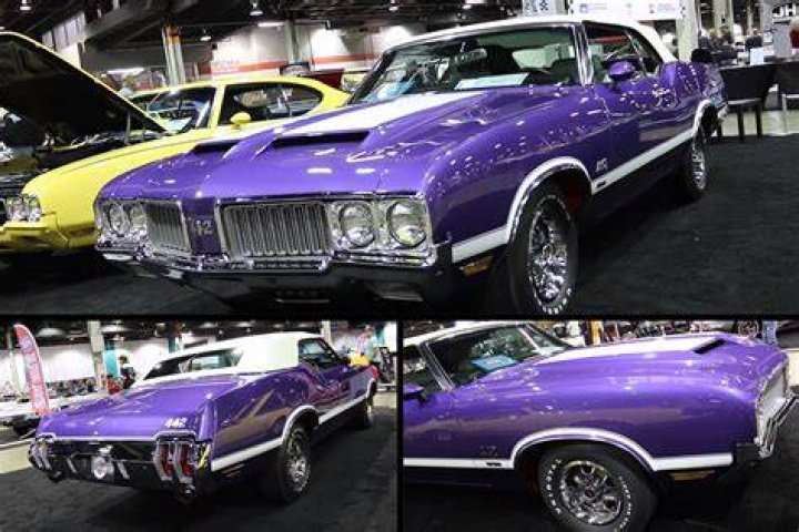 Purple Olds 442&nbsp;