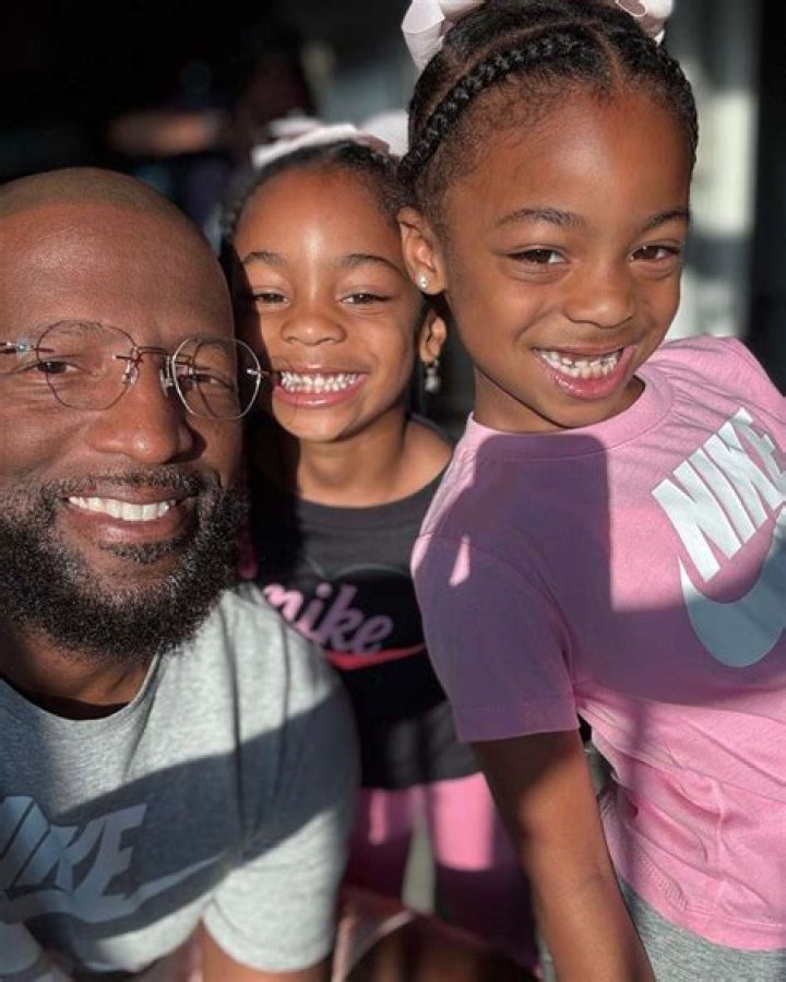 Rickey Smiley With His Children