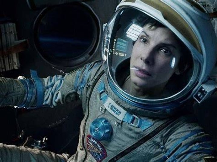 Sandra Bullock at Gravity red carpet event.