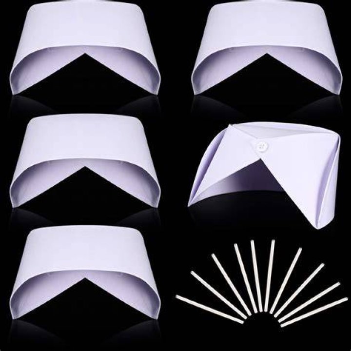 WILLBOND 5 Pieces White Nurse Hat Headband Nurse Cap Costume and 10 Pins for Dress Up Costume Halloween Party or Gift to Nurse – Amazon WILLBOND 5 Pieces White Nurse Hat Headband Nurse Cap Costume and 10 Pins for Dress Up Costume Halloween Party or Gift to Nurse – Amazon